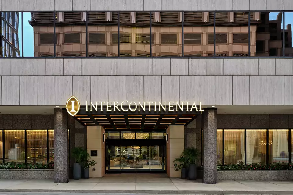 Scarlett Hotel Group bought the property at 111 E. Pecan St. in 2021 and worked with InterContinental Hotels Group, marketed as IHG Hotels & Resorts, to convert it to an InterContinental hotel. - InterContinental Hotels Group